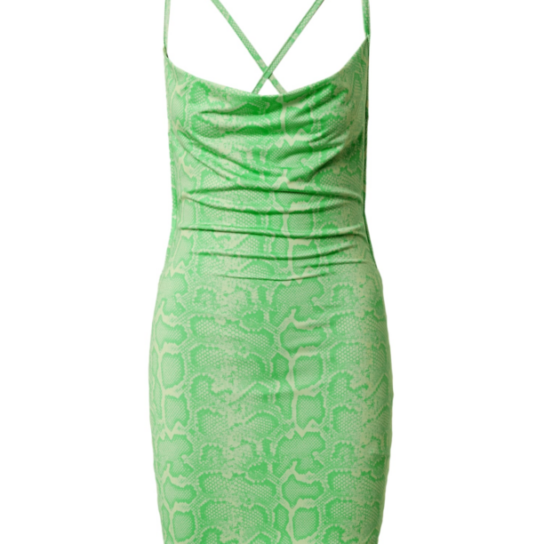 VIERVIER Rochie de cocktail 'Nelly'  verde / verde deschis