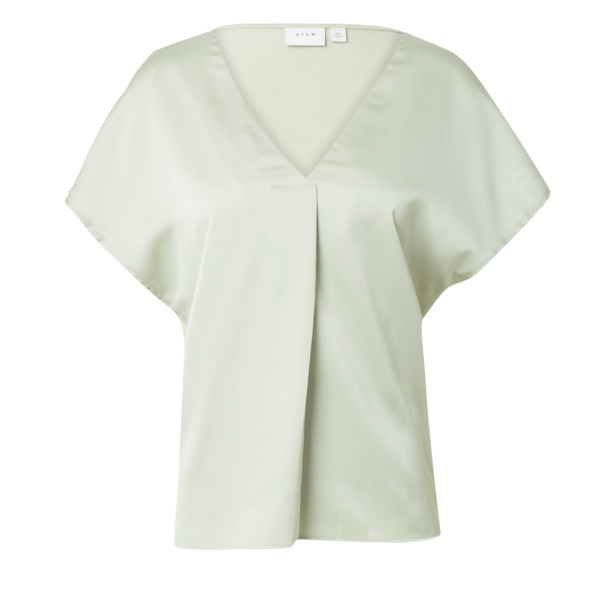 VILA Tricou 'VIEllette'  verde pastel