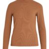 VILA Tricou 'Wonda'  maro caramel