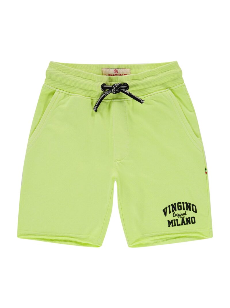 VINGINO Pantaloni  galben neon / negru