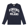 VINGINO Tricou  bleumarin / alb