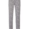 VIVANCE Pantaloni de pijama  roz / negru / alb