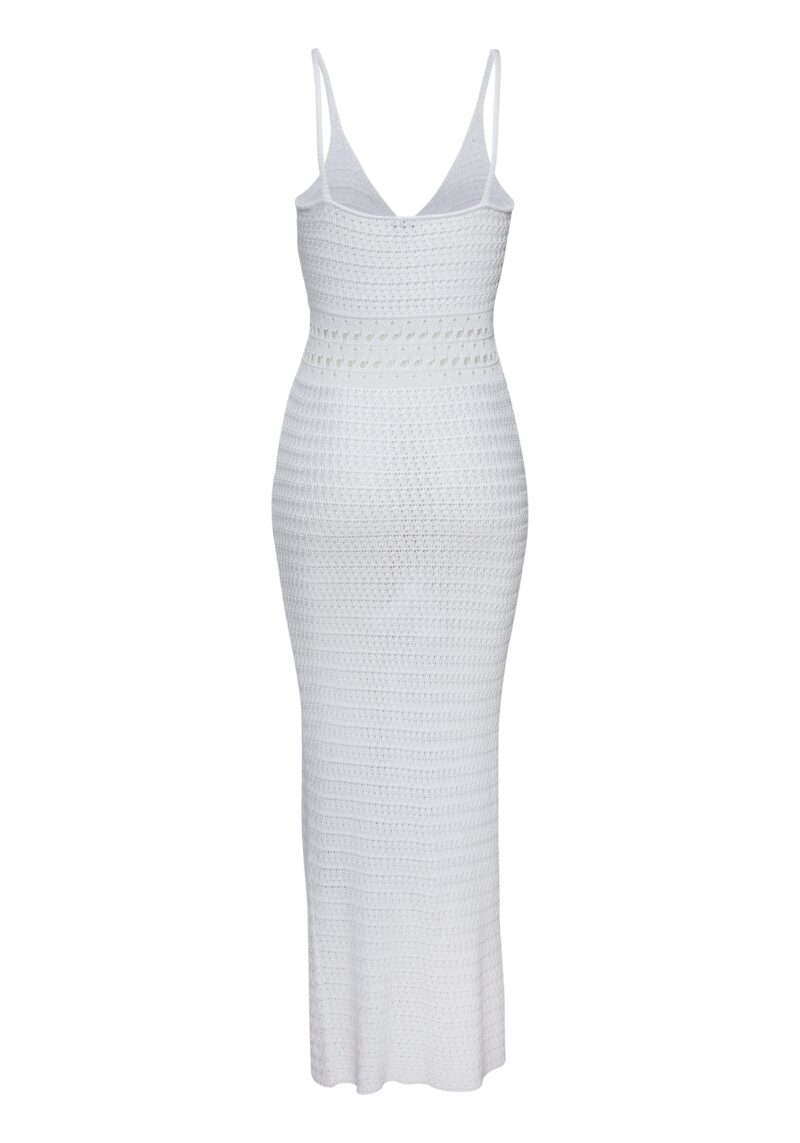 VIVANCE Rochie tricotat  alb