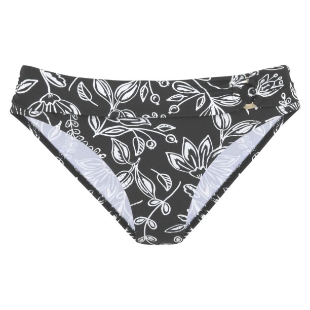 VIVANCE Slip costum de baie  negru / alb