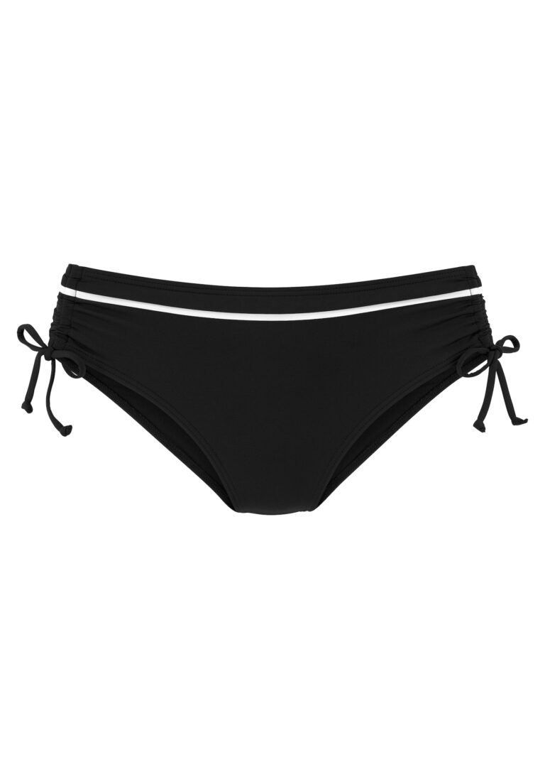 VIVANCE Slip costum de baie  negru / alb