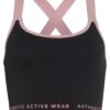 VIVANCE Sport top  rosé / negru