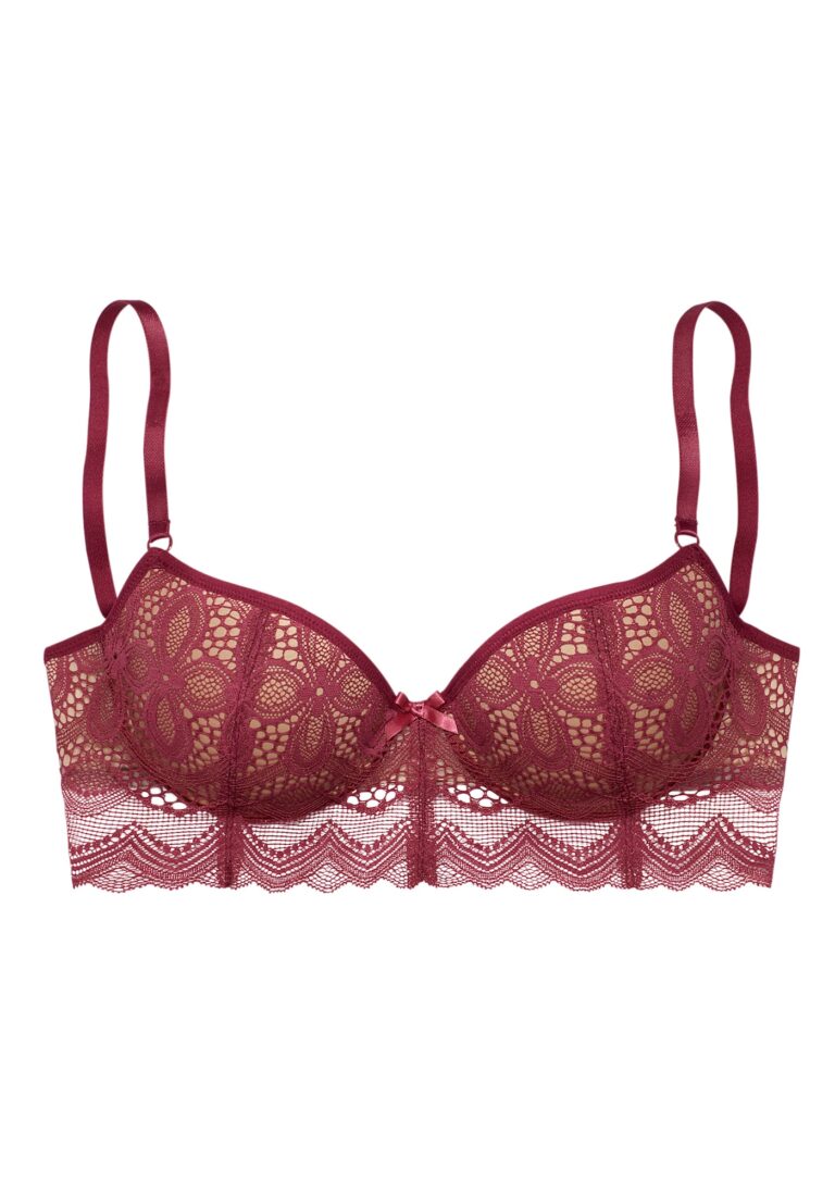 VIVANCE Sutien  roșu burgundy