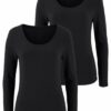 VIVANCE Tricou  negru