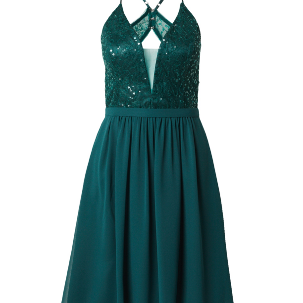 VM Vera Mont Rochie de cocktail  verde smarald