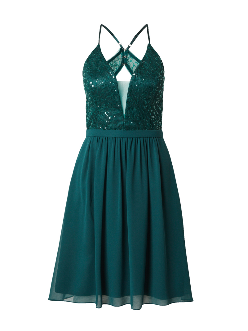 VM Vera Mont Rochie de cocktail  verde smarald