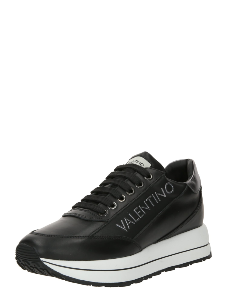 Valentino Shoes Sneaker low  gri argintiu / negru