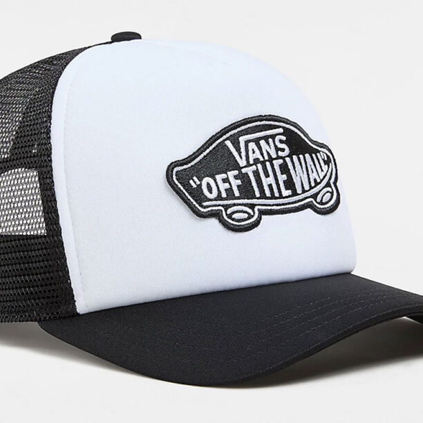 Cumpăra Vans Classic Patch Curved Bill Trucker Black/White