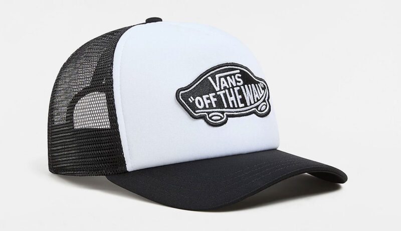 Cumpăra Vans Classic Patch Curved Bill Trucker Black/White