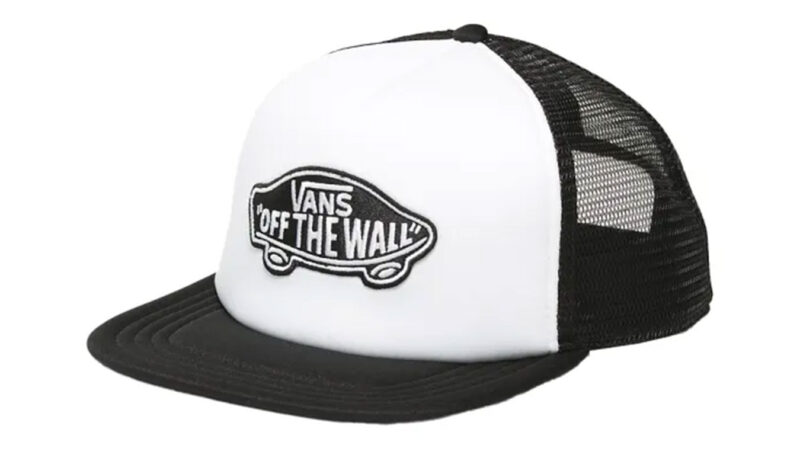 Vans Classic Patch Curved Bill Trucker Black/White