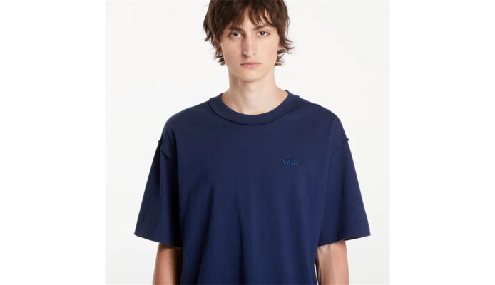 Vans LX Premium SS Tshirt Dress Blue preţ