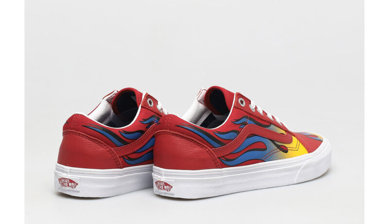 Original Vans Old Skool Racer Red