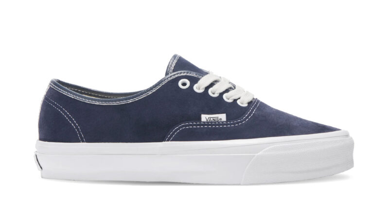 Original Vans Premium Authentic 44 Pig Suede Bariton Blue