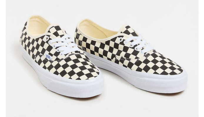 Vans Premium Authentic Reissue 44 LX Checkerboard Black Off White preţ