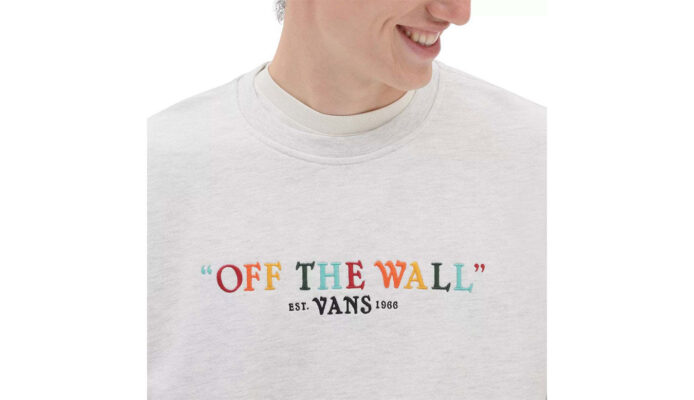 Preţ Vans RAINBOW SCRIPT CREW