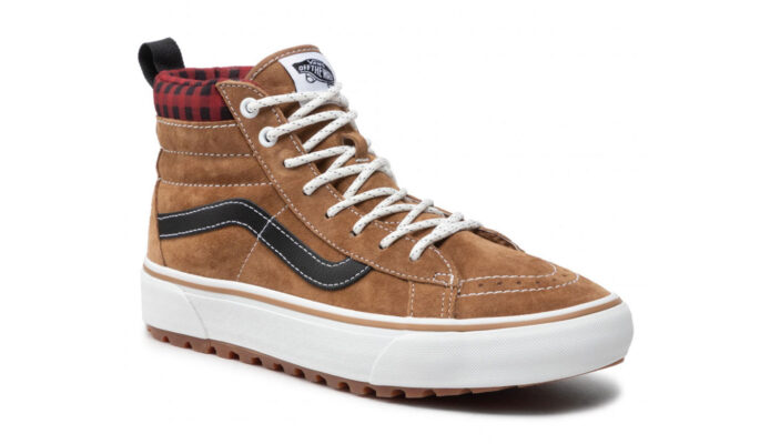 Vans SK8-HI MTE-1 Plaid Brown preţ