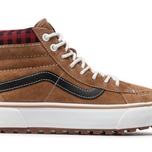 Vans SK8-HI MTE-1 Plaid Brown