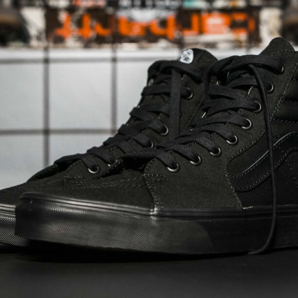 Preţ Vans SK8-Hi Black Black Black