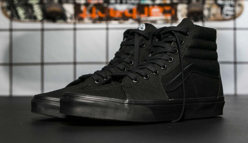 Preţ Vans SK8-Hi Black Black Black