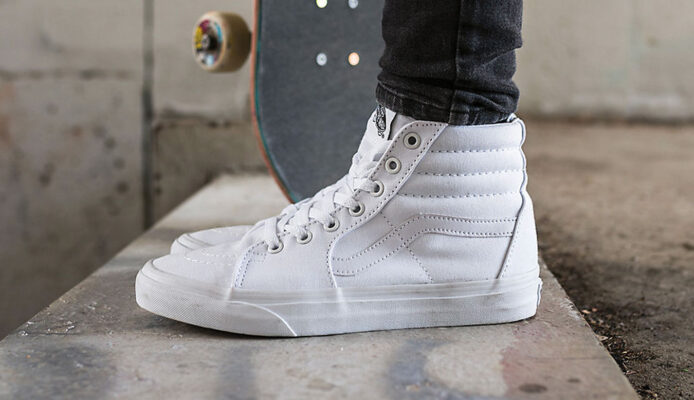 Vans SK8-Hi True White