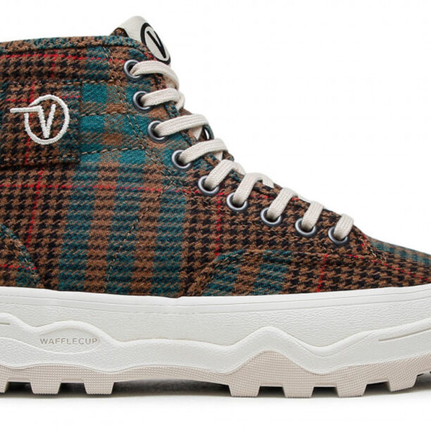 Vans Sentry Wc Sandshell (Fuzzy Plaid) preţ