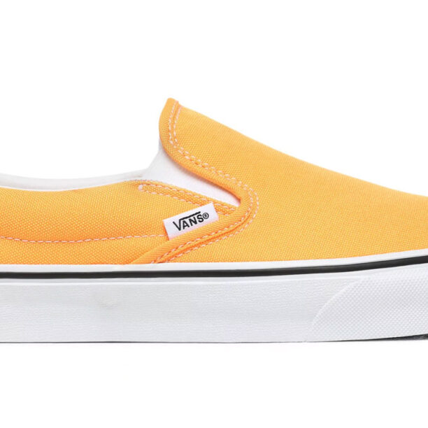 Original Vans Ua Classic Slip-On (Neon)Blazing Orng/Tr Wht