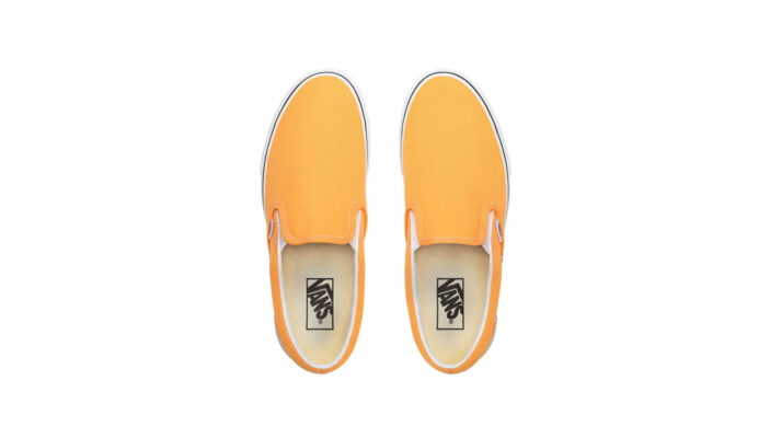 Vans Ua Classic Slip-On (Neon)Blazing Orng/Tr Wht