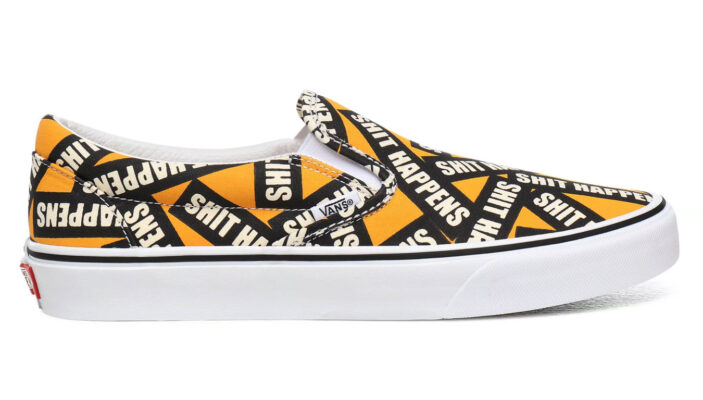 Original Vans Ua Classic Slip-On (Shit Happens)Cdmylwtrwht