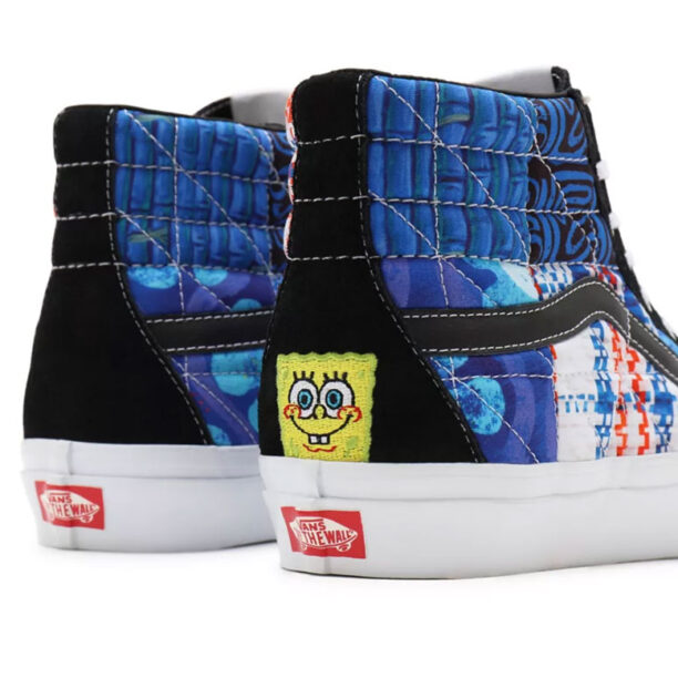 Original Vans X Spongebob Sk8-Hi 38 Dx Sandy Liang Patchwork