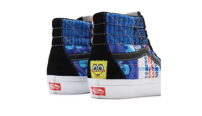 Original Vans X Spongebob Sk8-Hi 38 Dx Sandy Liang Patchwork