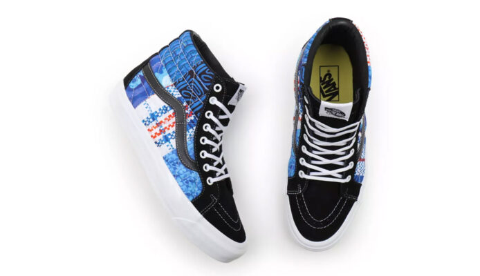 Vans X Spongebob Sk8-Hi 38 Dx Sandy Liang Patchwork - imagine 7