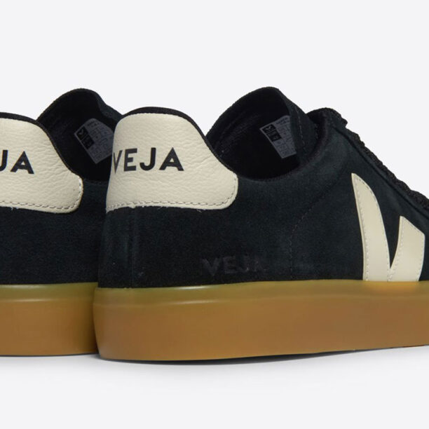 Preţ Veja CAMPO Bold Suede Black Pierre