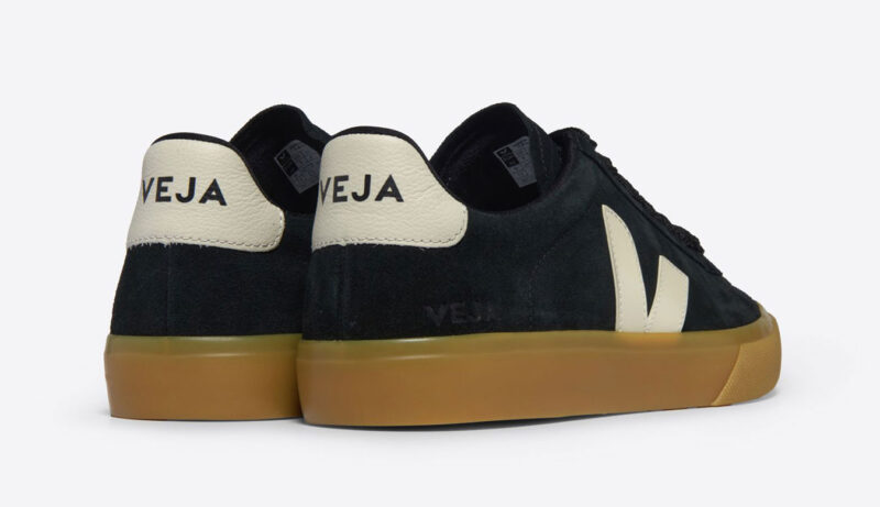 Preţ Veja CAMPO Bold Suede Black Pierre