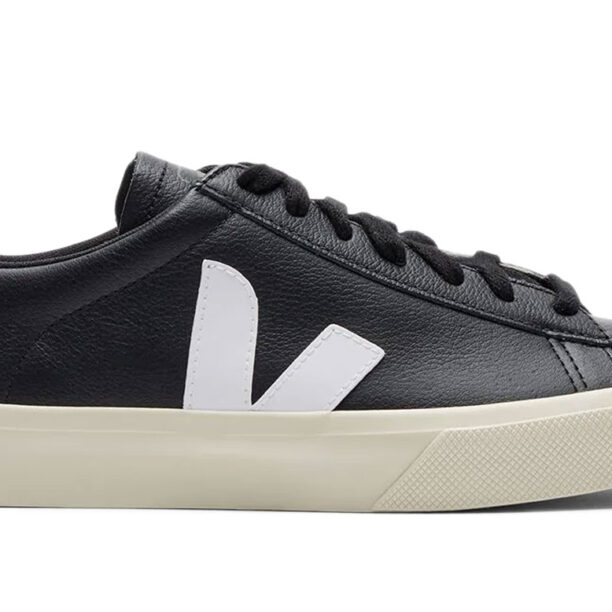 Veja Campo Chromefree Leather Black White