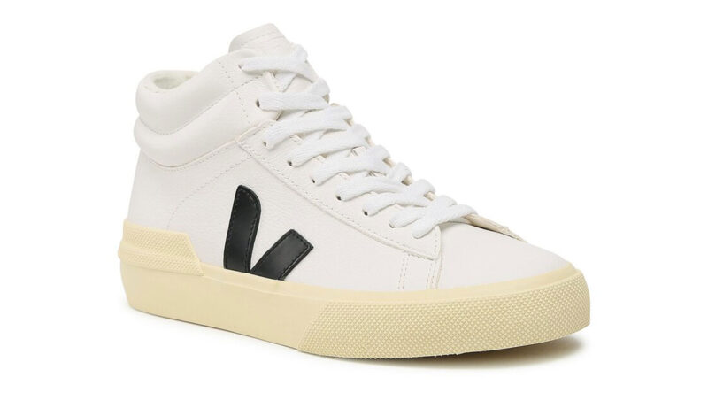 Veja MINOTAUR CHROMEFREE LEATHER WHITE BLACK BUTTER preţ