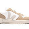 Veja V-10 CHROMEFREE LEATHER WHITE NATURAL SAHARA