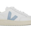 Veja V-12 Leather White Steel Nautico