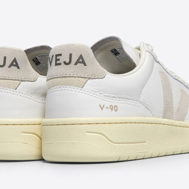 Preţ Veja V-90 Leather Ext White Natural