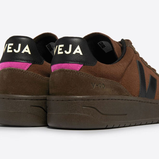 Cumpăra Veja V-90 Suede Walnut Black