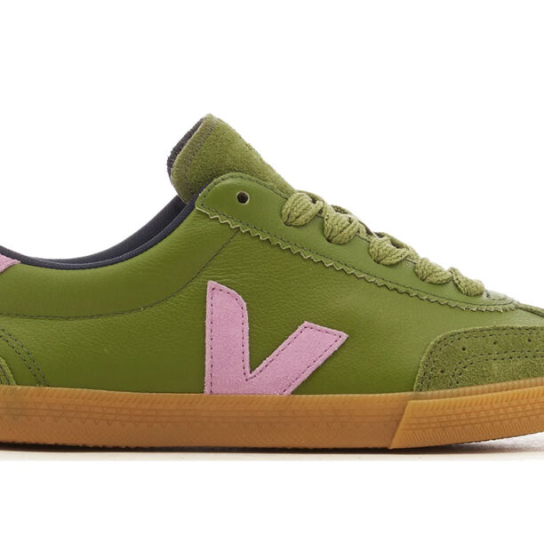 Veja Volley Leather X Make My Lemonade Kiwi Orchid