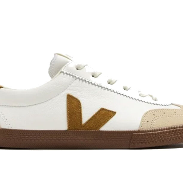 Veja Volley O.T. Leather White Tent Bark