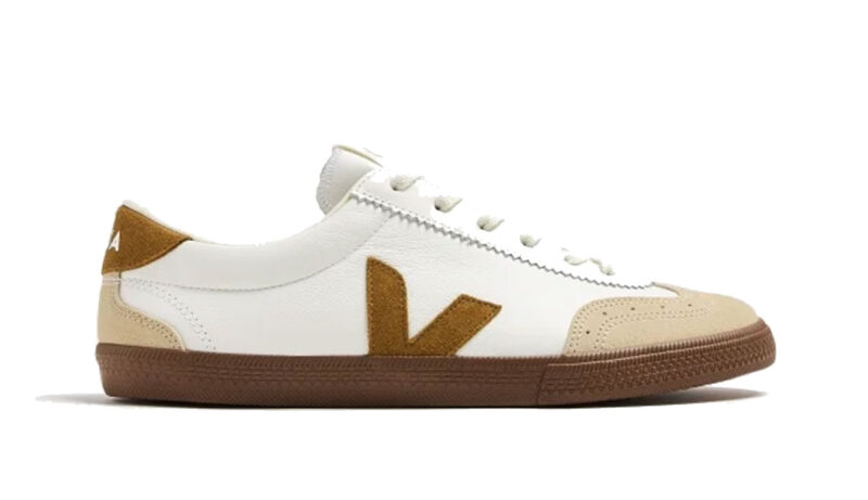 Veja Volley O.T. Leather White Tent Bark