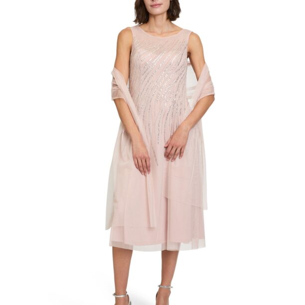 Vera Mont Rochie de cocktail  roz / argintiu preţ