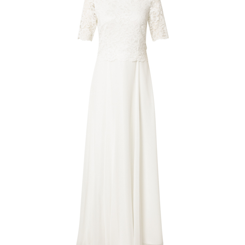 Vera Mont Rochie de seară  alb murdar