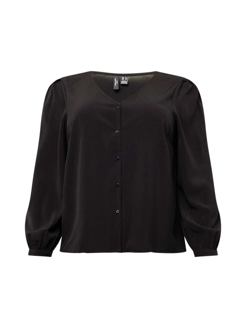 Vero Moda Curve Bluză 'CNAJA'  negru