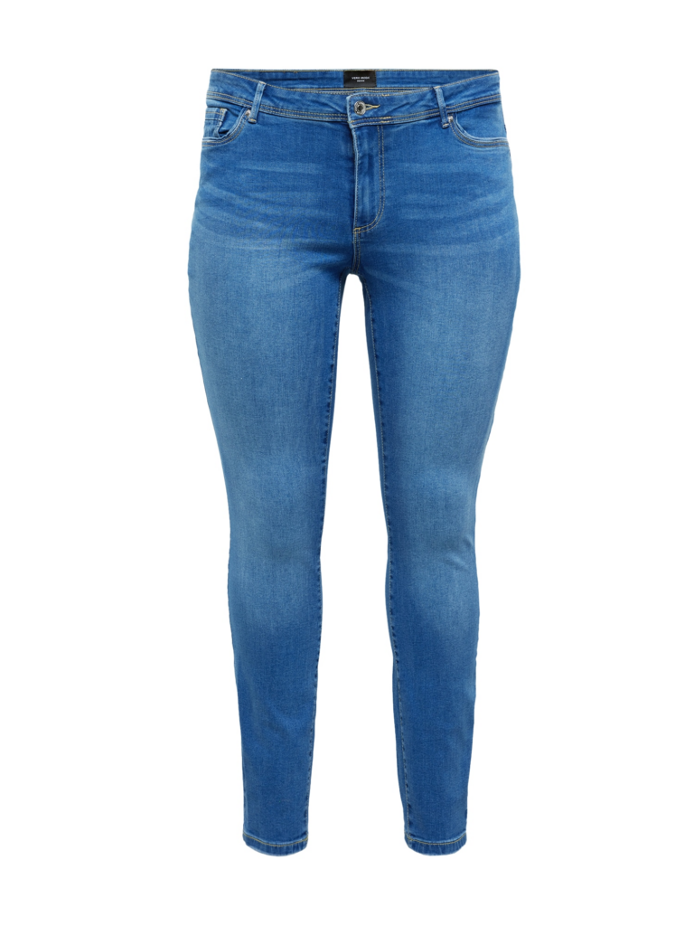 Vero Moda Curve Jeans 'Fanya'  albastru denim